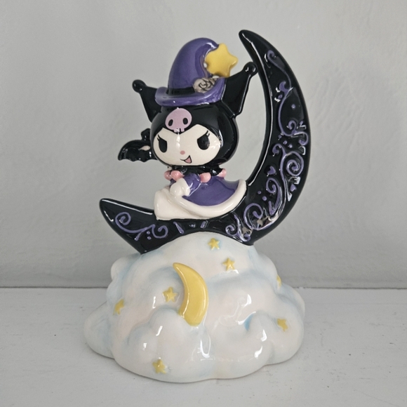 Sanrio Other - NWT Hello Kitty Kuromi X Blue Sky Clayworks Mystic Moon Figurine